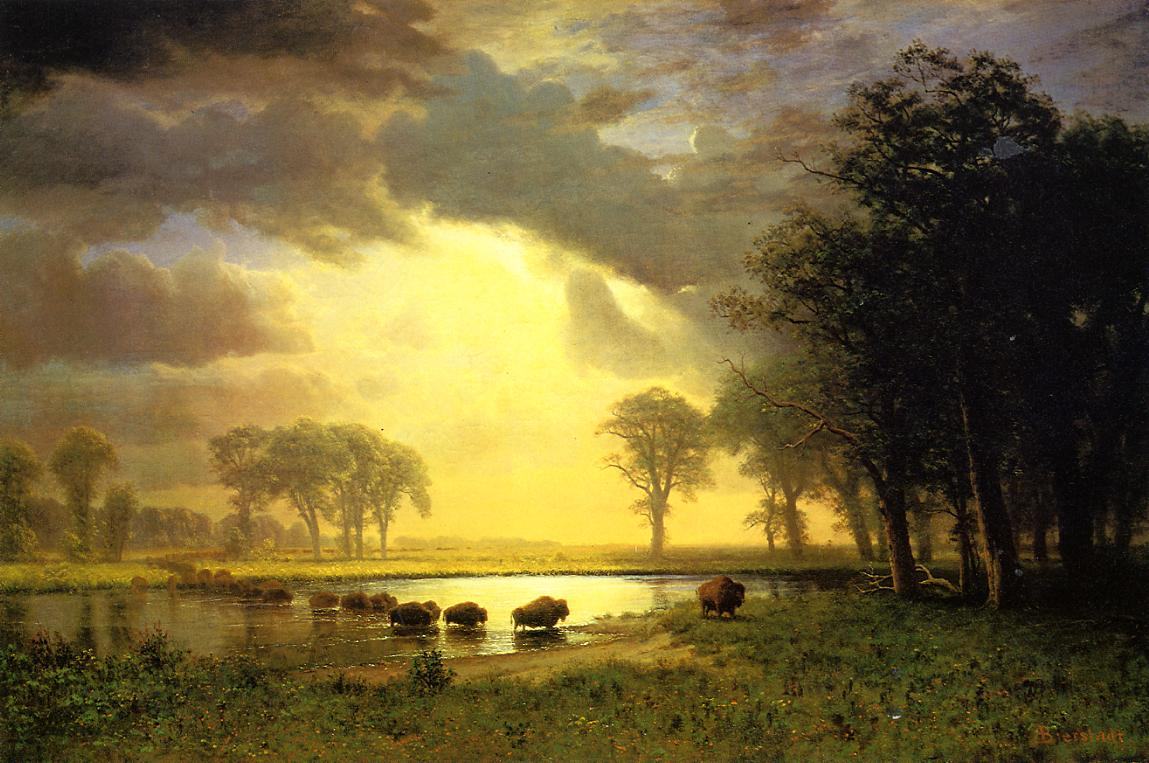 Albert Bierstadt Canvas Paintings page 2